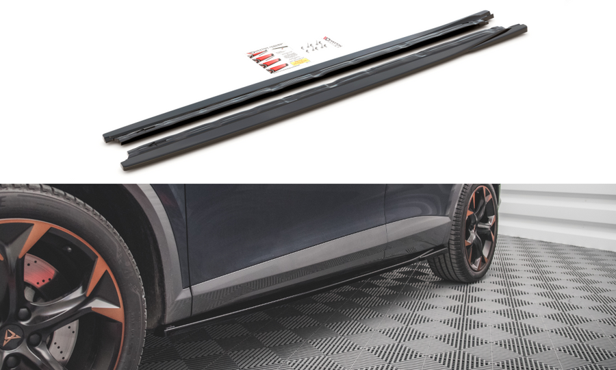Maxton Design CU-FO-1-SD1T Side Skirts Diffusers Cupra Formentor MK1 | ML Performance UK Car Parts