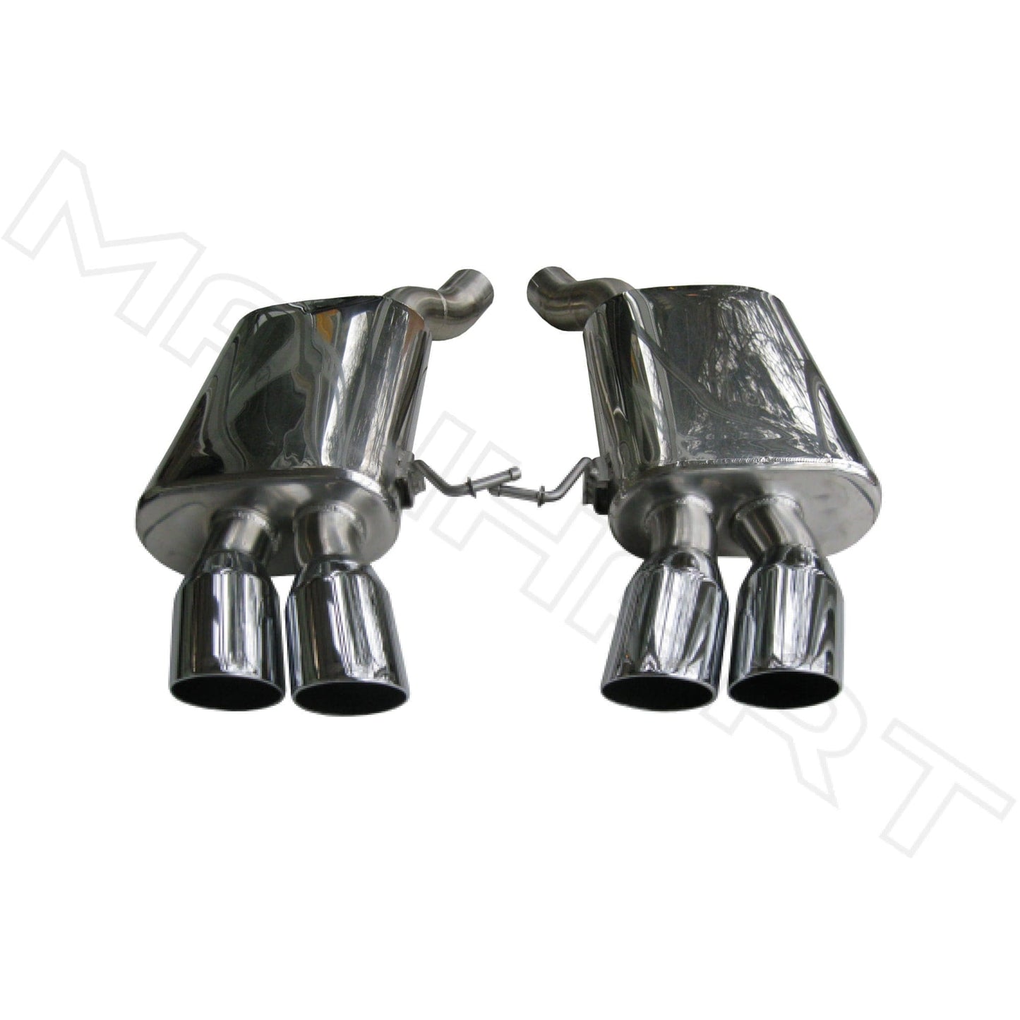 MANHART MH5F1211200 SLIP-ON RACE EXHAUST FOR BMW F06 / F12 / F13 M6 (COMPETITION) WITH 4×90 MM TAILPIPES