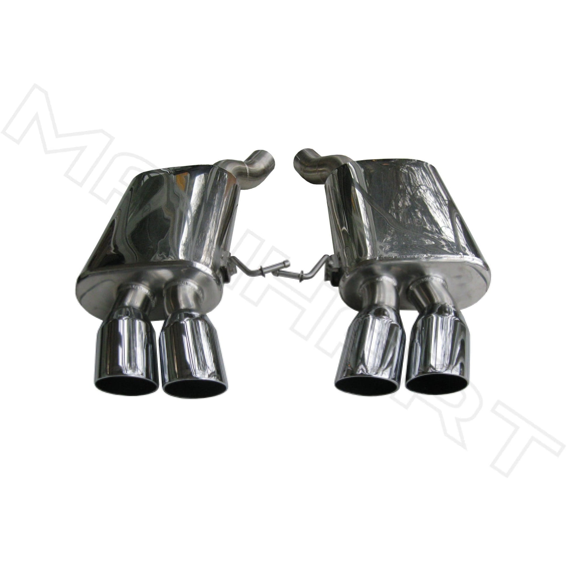 MANHART MH5F0621201 SLIP-ON RACE EXHAUST FOR BMW F06 / F12 / F13 6-SERIES WITH 4×90 MM TAILPIPES