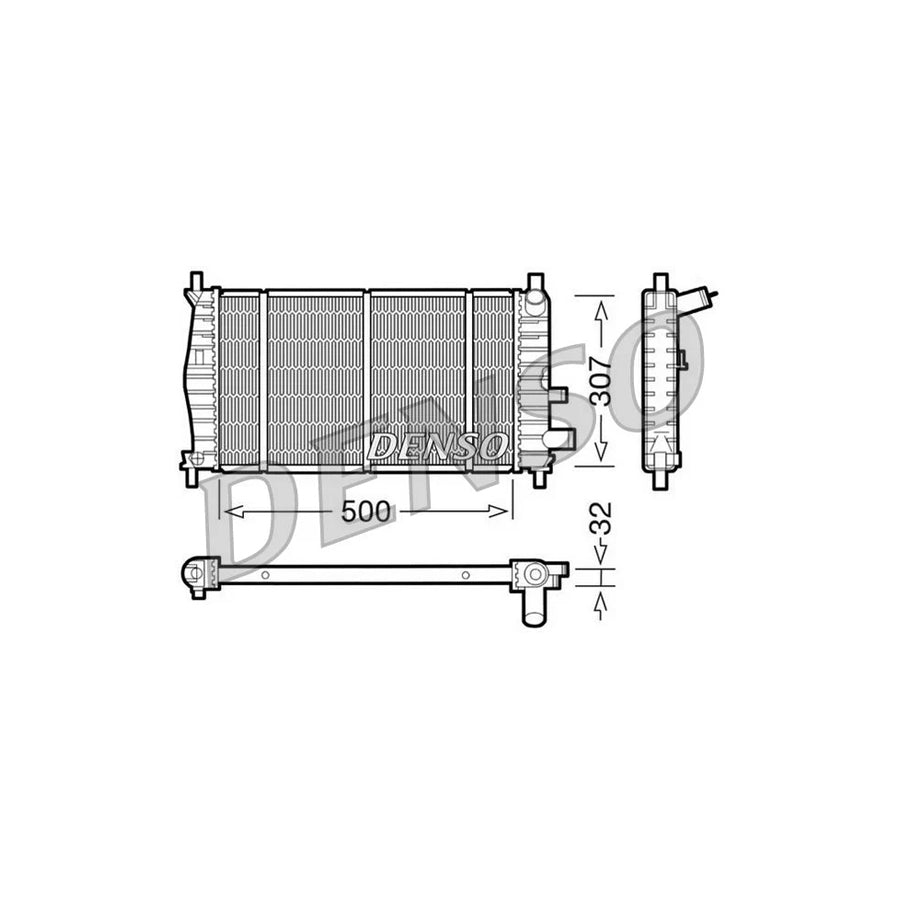 Denso DRM10042 Drm10042 Engine Radiator | ML Performance UK