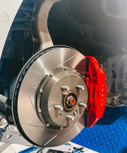 Paragon 2-Piece Brake Discs Front Pair 355mm x 28mm (13.98" x 1.10") - Tesla Model 3 AWD Performance / Model Y