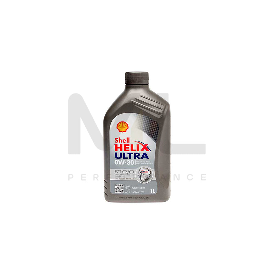 Shell Helix Ultra ECT C2/C3 Engine Oil - 0W-30 - 1Ltr Engine Oil ML Performance UK ML Car Parts