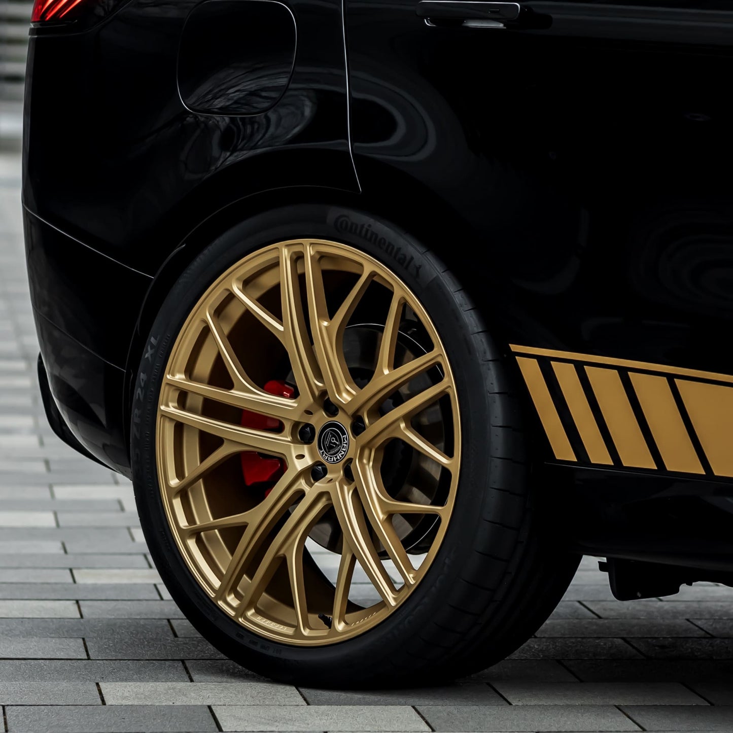 MANHART MHRSPOFL22105 FORGED LINE RIM SET FOR RANGE ROVER SPORT P530 (FIRST EDITION)  MATTE GOLD