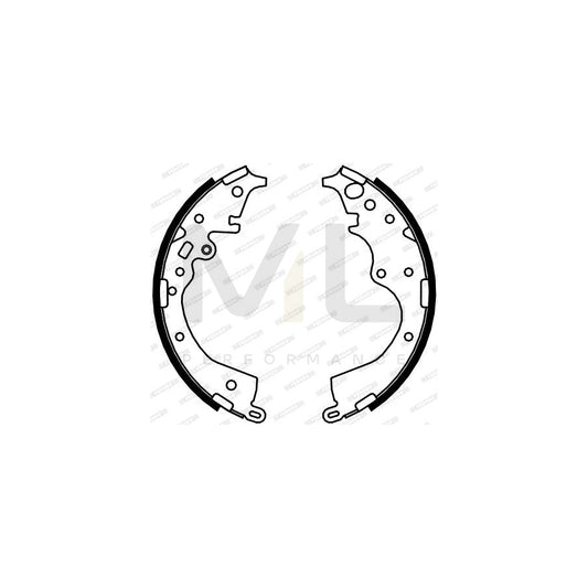 FERODO PREMIER FSB4122 Brake Shoe Set for TOYOTA HIACE | ML Performance Car Parts