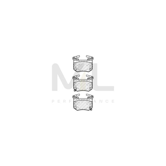 Ferodo Premier Fdb1560 Brake Pad Set Not Prepared For Wear Indicator, With Accessories | ML Performance Car Parts