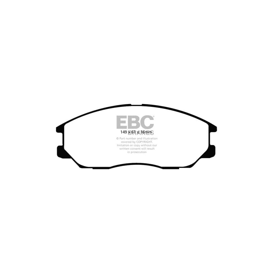EBC PD40K933 Hyundai Terracan Ultimax Pad & Plain Disc Kit 2 | ML Performance UK Car Parts