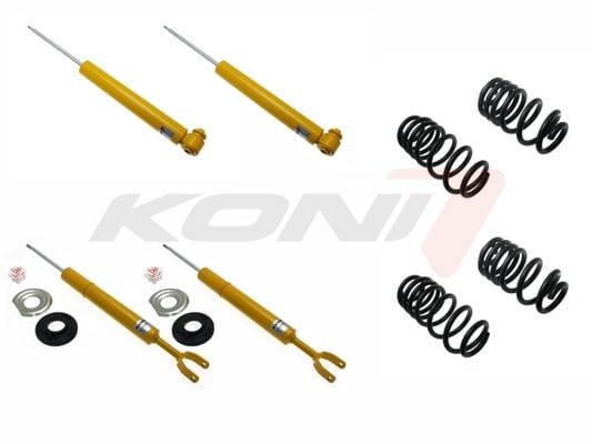 KONI 1140-2001 Suspension Kit, Coil Springs / Shock Absorbers For Audi A6 C6 Saloon (4F2) | ML Performance UK
