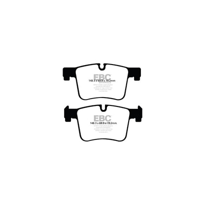 EBC PD12KF349 BMW Redstuff Front Brake Pad & GD Disc Kit - ATE Caliper 2 | ML Performance UK Car Parts