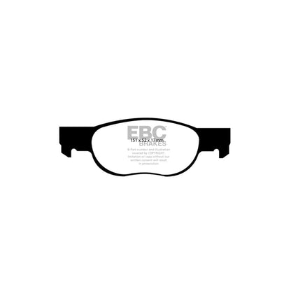 EBC PDKF649 Fiat Lancia 3 Ultimax Front Brake Pad & Plain Disc Kit - Girling/TRW Caliper 2 | ML Performance UK Car Parts