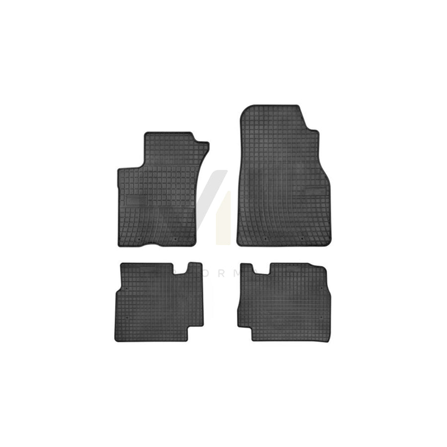 FROGUM Tailored 546443 Floor mat set suitable for MERCEDES-BENZ ML-Class (W163) Elastomer, Front and Rear, Quantity: 4, Black | ML Performance Car Parts