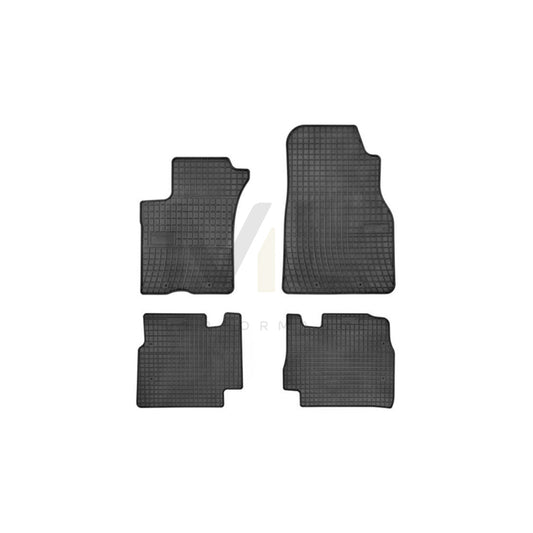 FROGUM Tailored 546443 Floor mat set suitable for MERCEDES-BENZ ML-Class (W163) Elastomer, Front and Rear, Quantity: 4, Black | ML Performance Car Parts