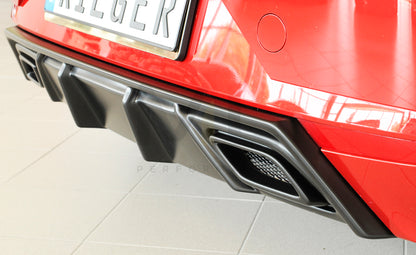 Rieger 00027101 SEAT KJ Rear Diffuser (Ibiza FR & Ibiza) 3 | ML Performance UK Car Parts