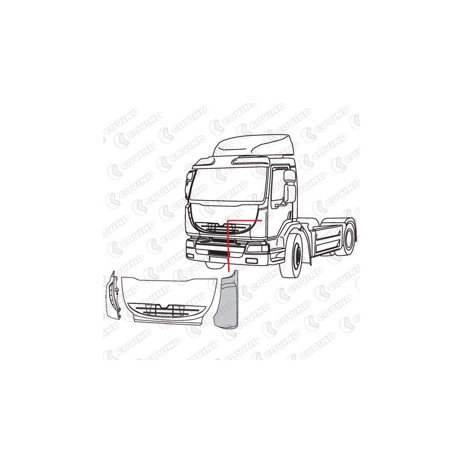 Covind Mdl/161 Wind Deflector | ML Performance UK