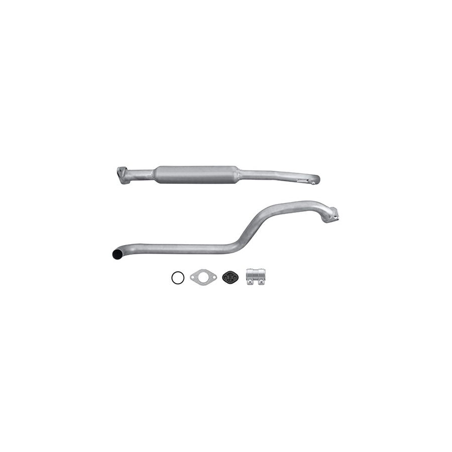 Hella 8LC 366 025-421 Middle Silencer For Nissan Almera