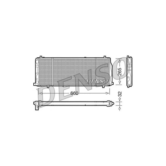 Denso DRM02004 Drm02004 Engine Radiator For Audi 100 | ML Performance UK