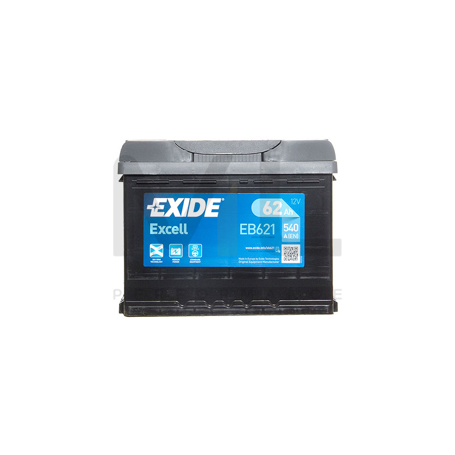 Exide Excel 078 Car Battery - 3 Year Guarantee | ML Performance UK Car Parts