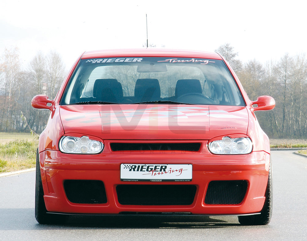 Rieger 00059015 VW Mk4 Golf Front Bumper 3 | ML Performance UK Car Parts