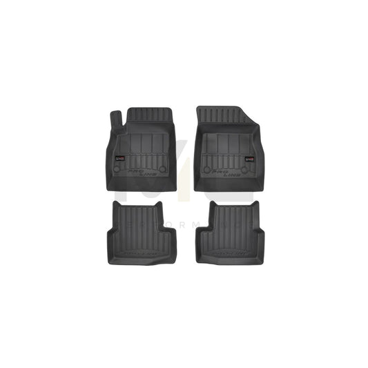 FROGUM Tailored 3D407022 Floor mat set for OPEL Astra K Hatchback (B16) Elastomer, Front and Rear, Quantity: 4, Black | ML Performance Car Parts