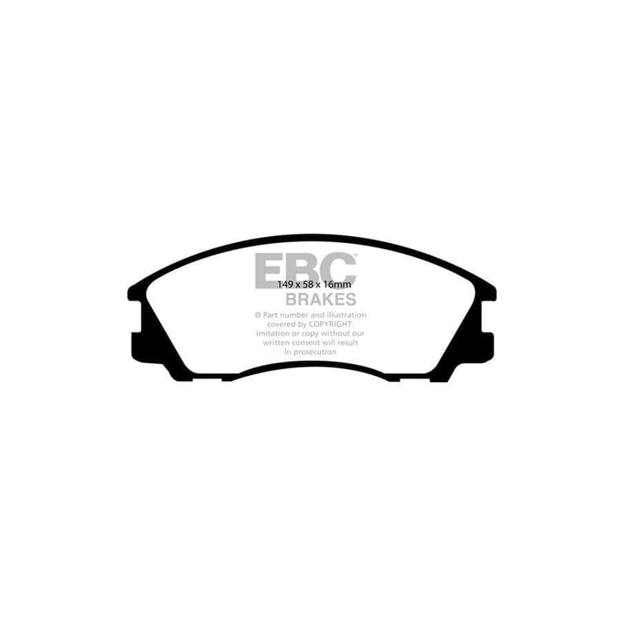 EBC PD40K932 Hyundai Terracan Ultimax Pad & Plain Disc Kit 2 | ML Performance UK Car Parts