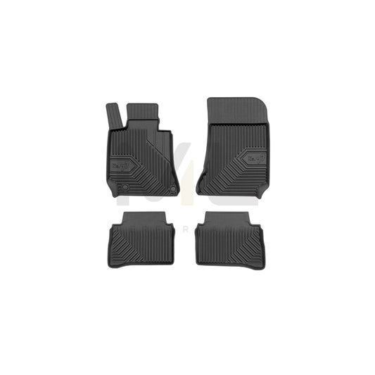 FROGUM Tailored, No.77 77407916 Floor mat set suitable for MERCEDES-BENZ CLS Elastomer, Front and Rear, Quantity: 4, Black | ML Performance Car Parts
