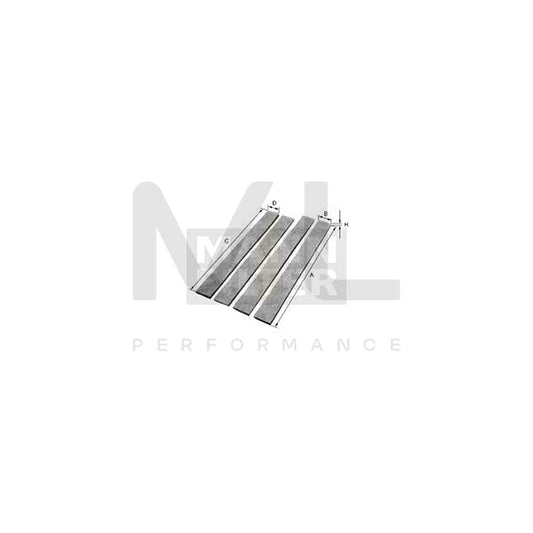 MANN-FILTER CU 81 000-4 Pollen filter Particulate Filter | ML Performance Car Parts