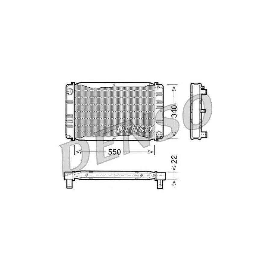 Denso DRM33012 Drm33012 Engine Radiator For Volvo 340-360 | ML Performance UK