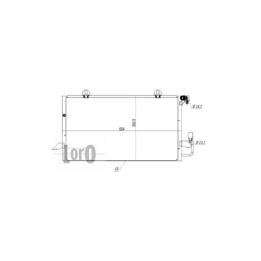 Abakus 0030160001 Air Conditioning Condenser | ML Performance UK