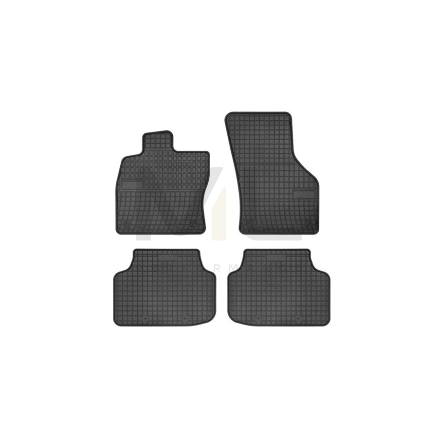 FROGUM Tailored 0365 Floor mat set for SKODA OCTAVIA Elastomer, Front and Rear, Quantity: 4, Black | ML Performance Car Parts