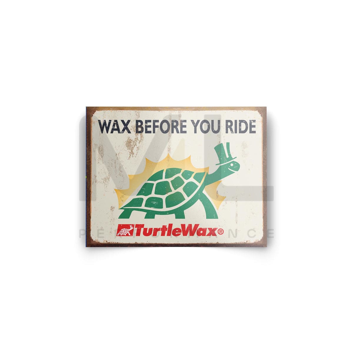 Turtle Wax Wax Before You Ride Sticker