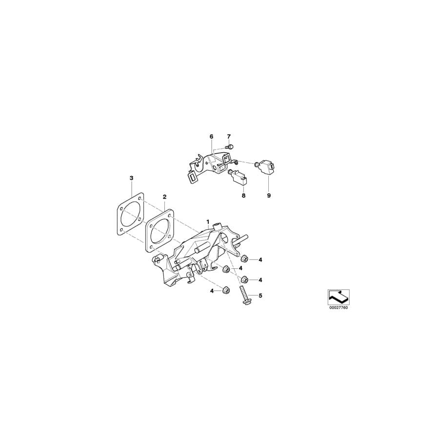 Genuine BMW 35111163518 E38 Power Brake Skinplate D=78,5MM (Inc. 728iL, 735iL & 725tds) | ML Performance UK Car Parts