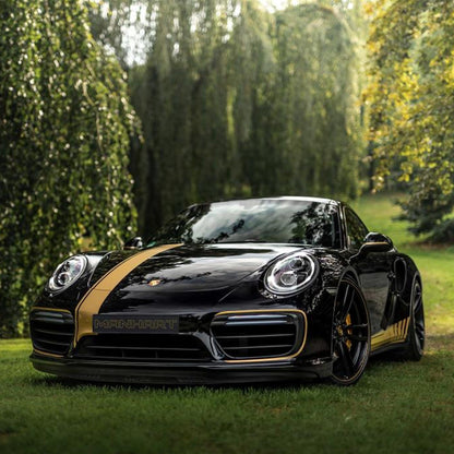 MANHART MHR991TS91221 TECHART FORMULA IV RIM SET FOR PORSCHE 911 TURBO (S)  SILK MATTE BLACK