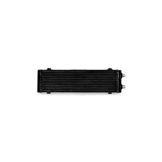 Mishimoto MMOC-DP-LBK Universal Large Bar and Plate Dual Pass Black Oil Cooler