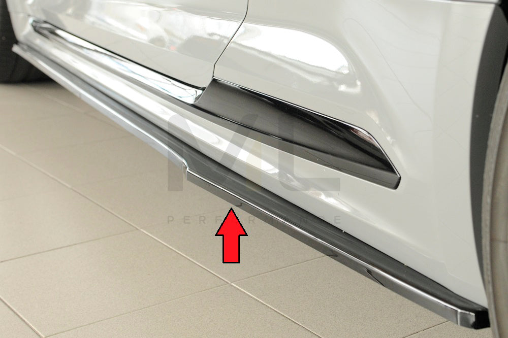 Rieger 00088207 Audi B9 F5 RS5 Side Skirt Splitter 7 | ML Performance UK Car Parts