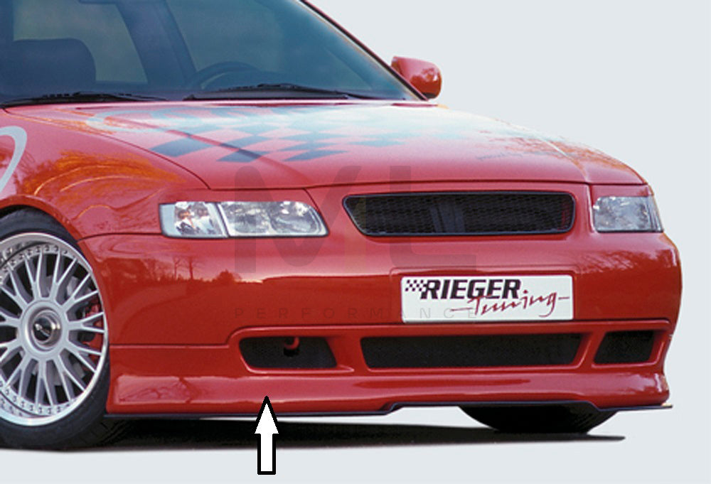 Rieger 00056600 Audi 8L A3 Front Splitter 1 | ML Performance UK Car Parts