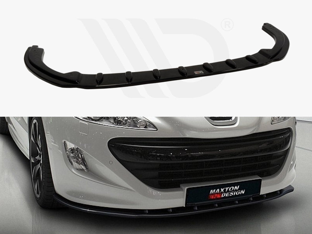 Maxton Design PE-RCZ-1-FD1T Front Splitter V.1 Peugeot Rcz | ML Performance UK Car Parts