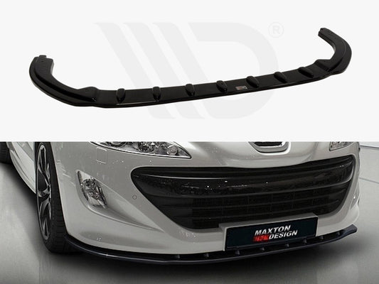 Maxton Design PE-RCZ-1-FD1T Front Splitter V.1 Peugeot Rcz | ML Performance UK Car Parts