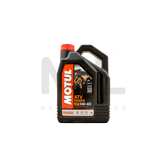 Motul ATV Power 4T 5w-40 Ester Fully Synthetic Engine Oil 4l | Engine Oil | ML Car Parts UK | ML Performance