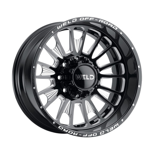 Weld W12102018476 Scorch W121 Wheel 20x12 8x180 ET-44 BS4.76 Gloss Black Mill