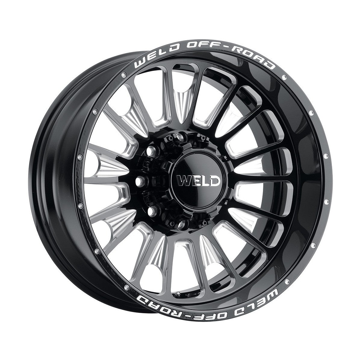 Weld W12100082475 Scorch W121 Wheel 20x10 8x165.1 ET-18 BS4.75 Gloss Black MIL