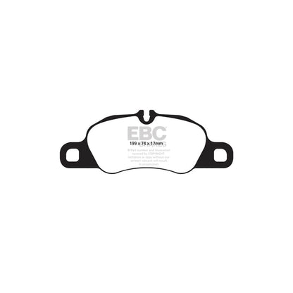 EBC DP82057RP1 Porsche RP-1 Full Race Front Brake Pads - Brembo Caliper 2 | ML Performance UK Car Parts