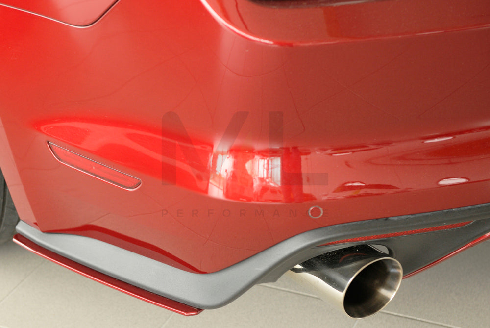 Rieger 00034253 Ford LAE Mustang 6 Rear Side Splitter 3 | ML Performance UK Car Parts