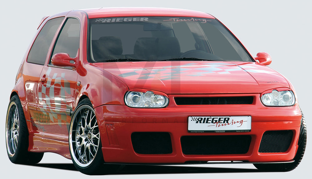 Rieger 00059015 VW Mk4 Golf Front Bumper 2 | ML Performance UK Car Parts