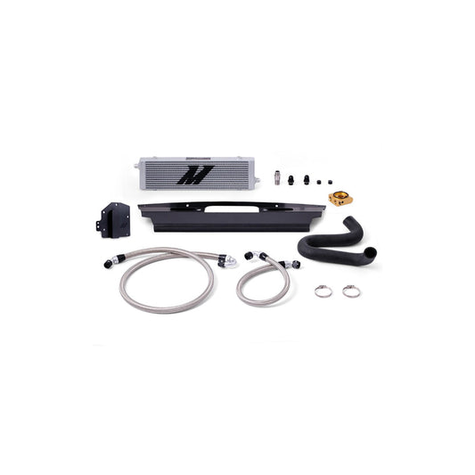 Mishimoto MMOC-MUS8-15TRHD 15-17 Ford Mustang GT Right-Hand Drive Thermostatic Oil Cooler Kit - Silver