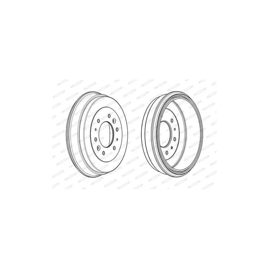 Ferodo Fsl590 Brake Pad Set Fuse Technology Incl Wear Warning Contact