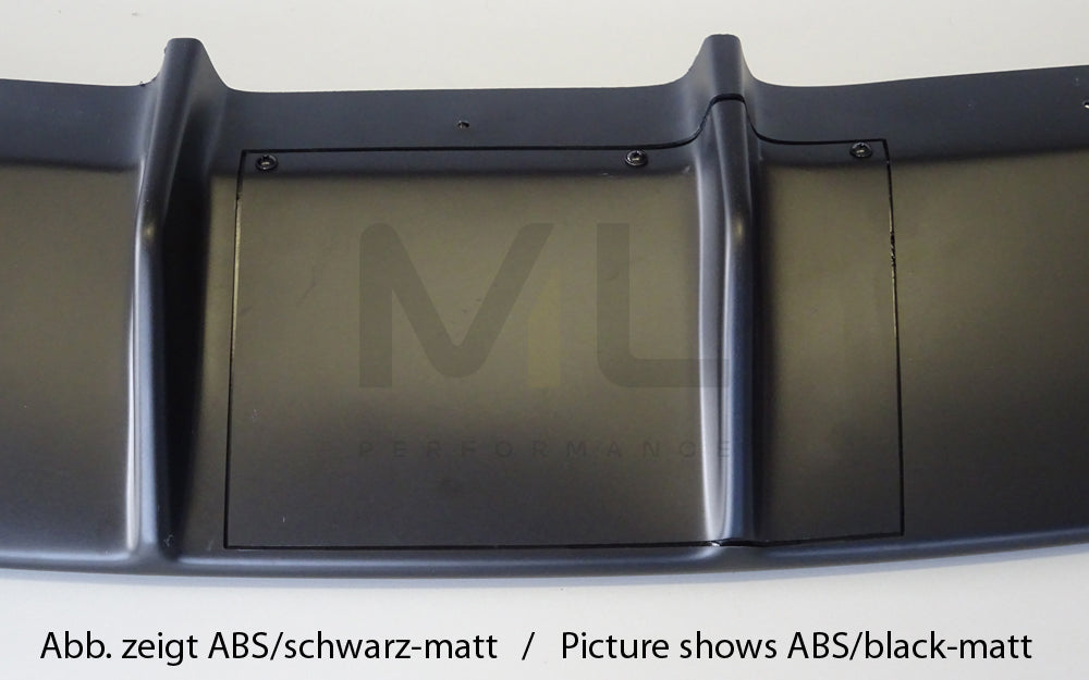 Rieger 00088176 SEAT 5F Leon FR Rear Diffuser 10 | ML Performance UK Car Parts