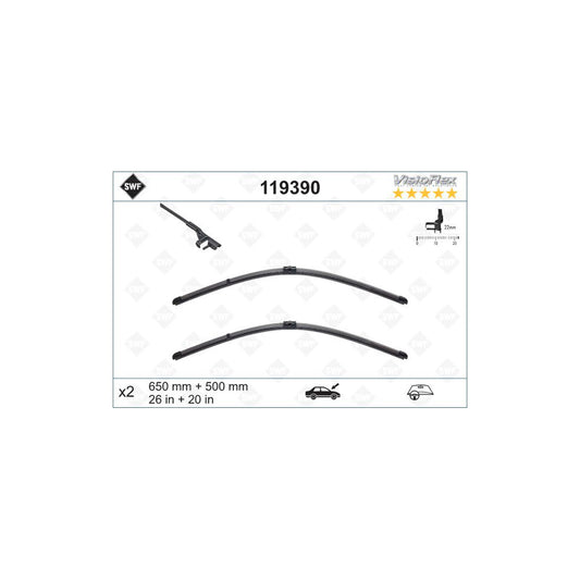 Swf Visioflex 119390 Wiper Blade | ML Performance UK Car Parts