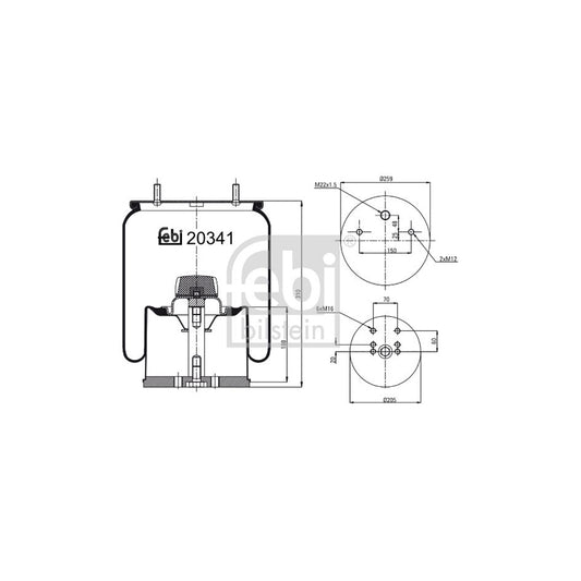 Febi Bilstein 41433 Anti Roll Bar Bush