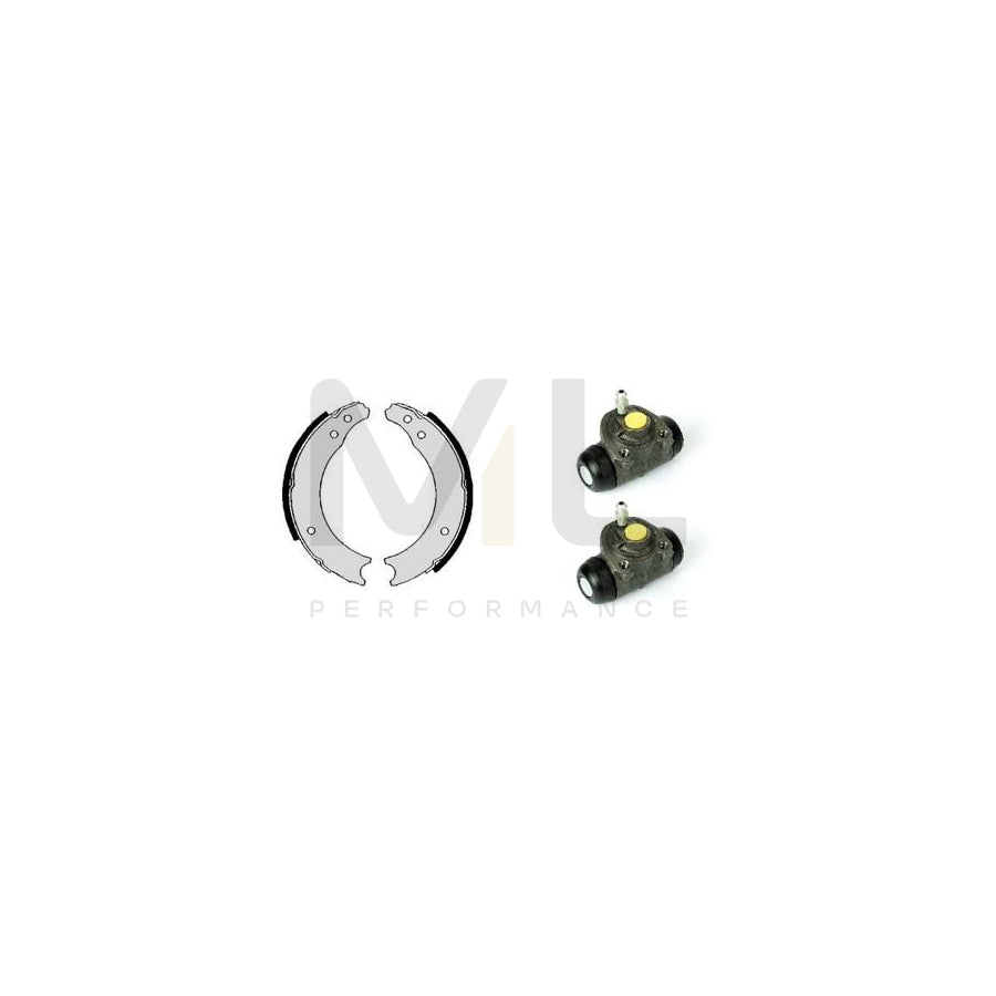 BREMBO STANDARD KIT H 68 002 Brake Shoe Set Ø: 160mm | ML Performance Car Parts