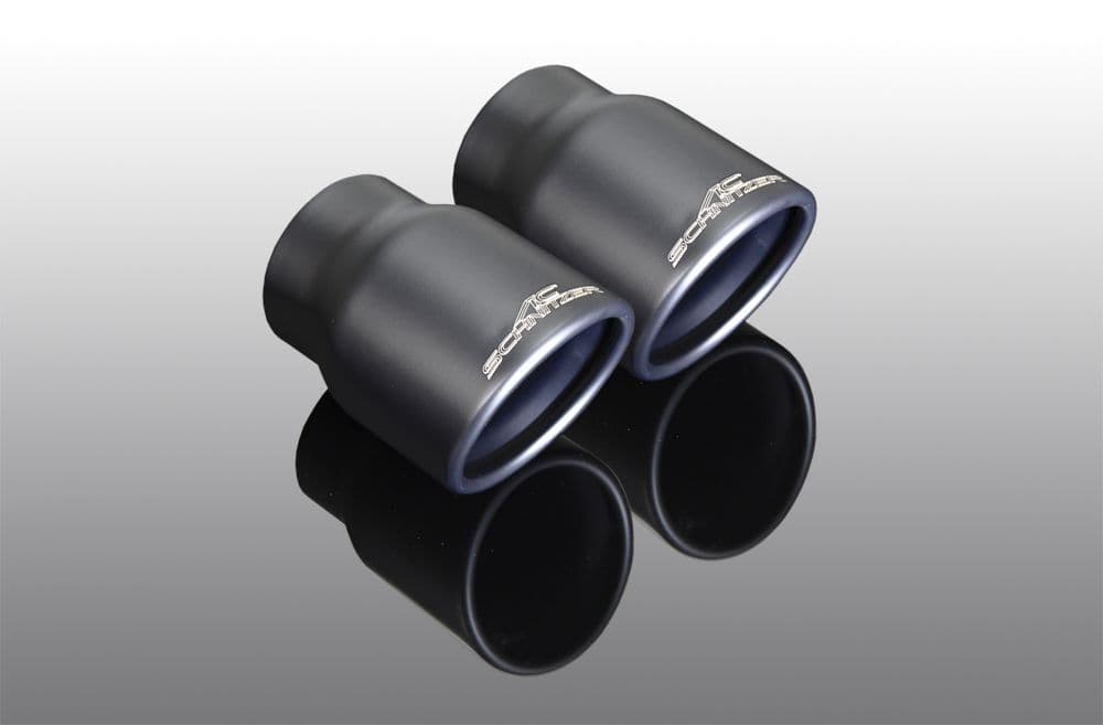 AC Schnitzer 90mm Sport Black Ceramic Tailpipe Set
