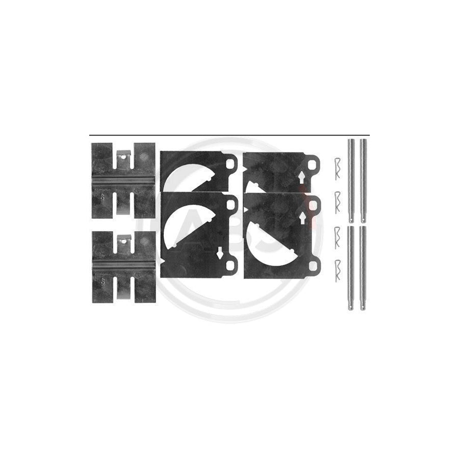 A.B.S. 0950Q Accessory Kit, Disc Brake Pads